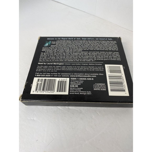 Seduced By Moonlight by Laurell K. Hamilton Audiobook CD Unabridged - Picture 7 of 8